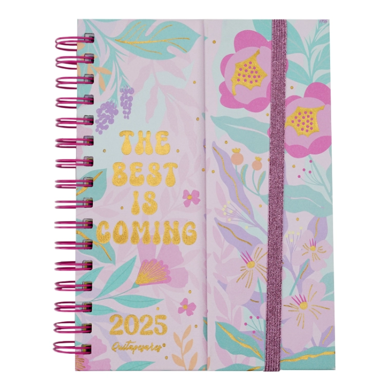Agenda Mooving 2026 Quitapesares The Best Is Coming 15 x 21 cm 2 Dias por Pagina Art.1404203